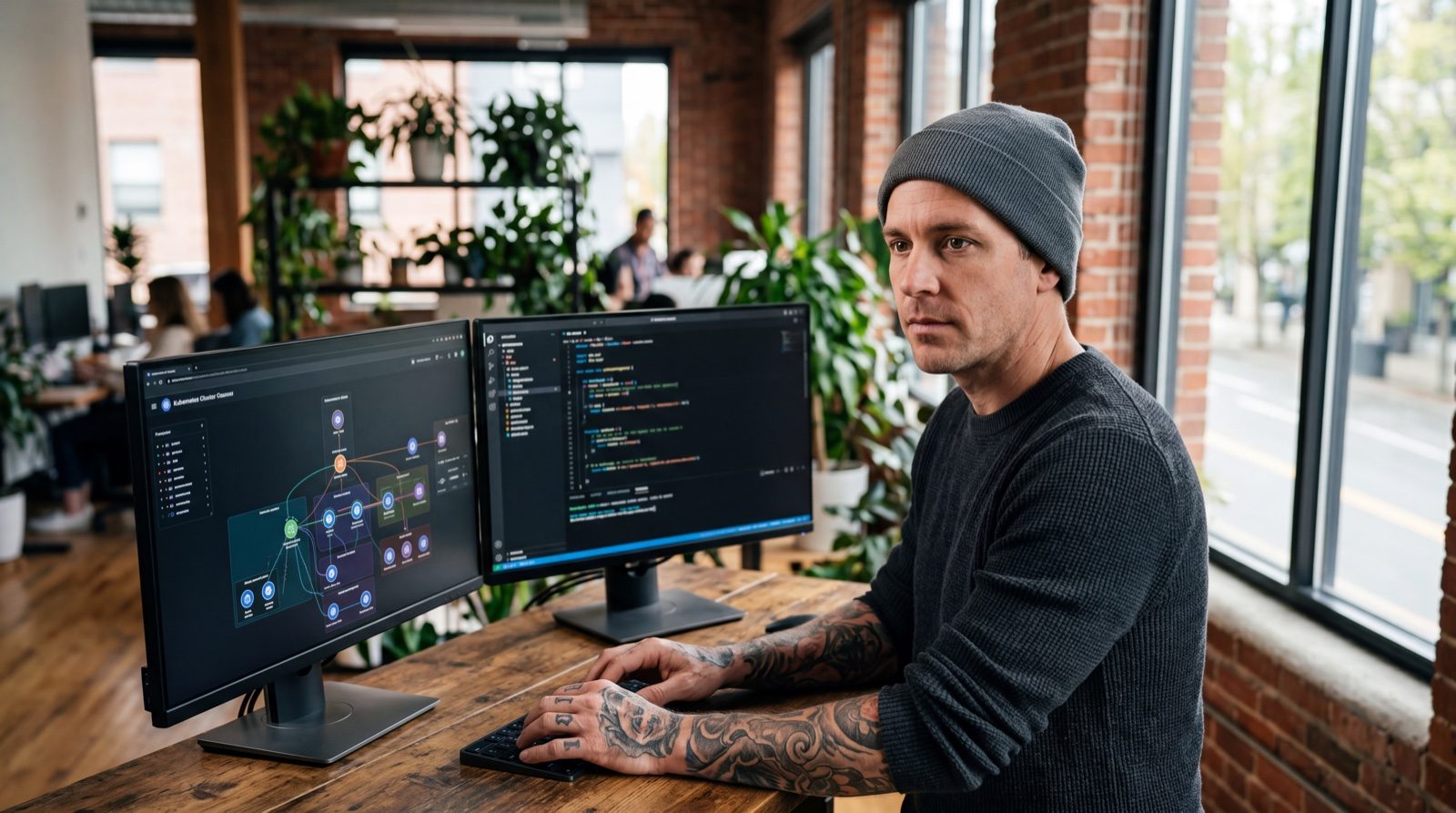 Legacy estates lifted into cloud-native — without disrupting the business below.
